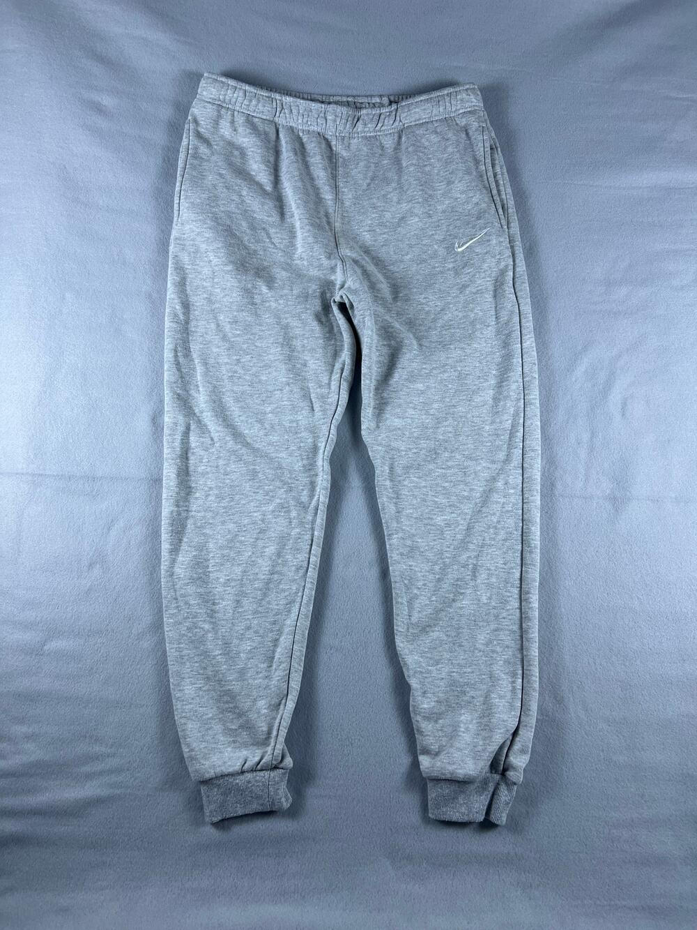 Nike Sweatpants Mens Size XL Grey Fleece Tapered Jogger Athletic Casual